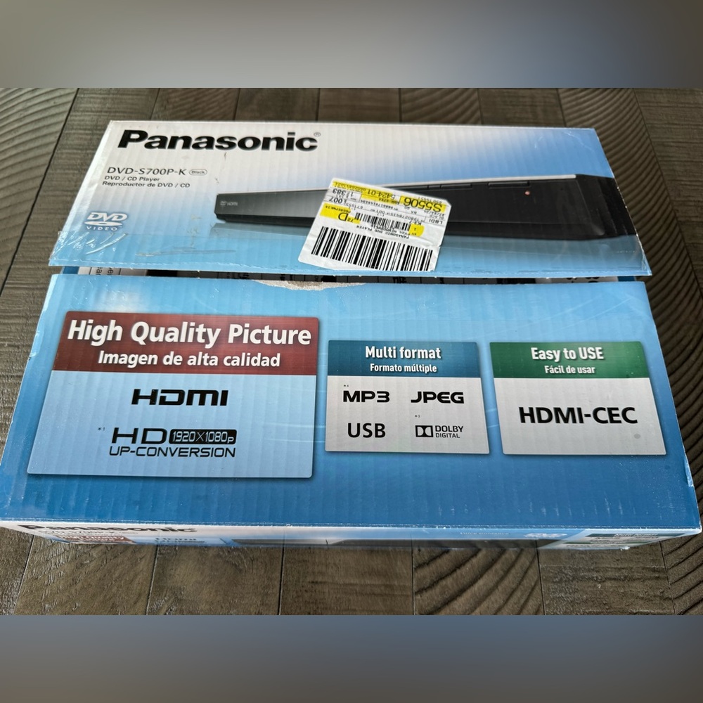 Panasonic Black DVD Player with HDMI-CEC (NEW) - Picture 9 of 14